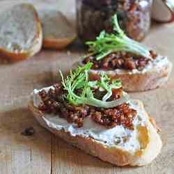 Bacon Jam Bruschetta