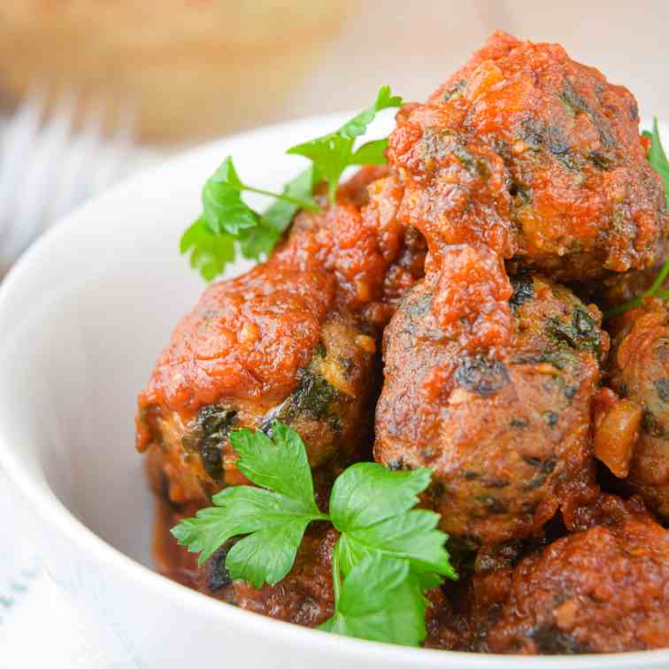 Freezer Meal- Turkey and Mushroom Meatball