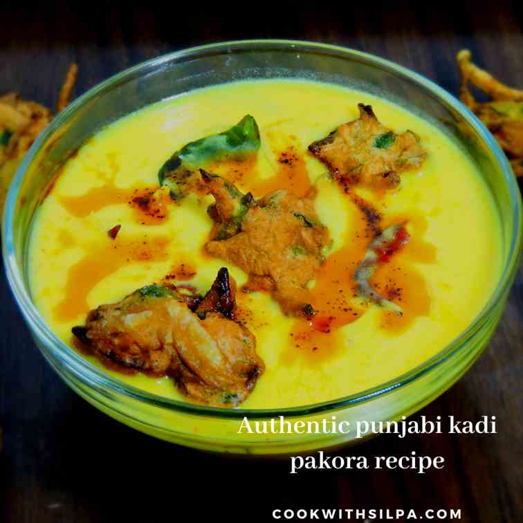 Authentic punjabi kadhi pakora recipe