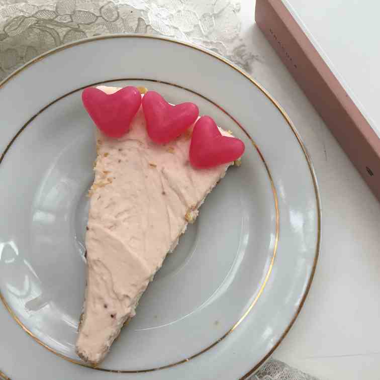 Easy No-Bake Strawberry Cheesecake