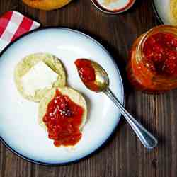 Easy Strawberry Apricot Jam