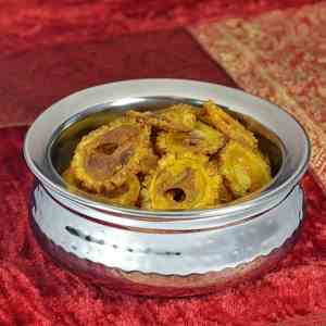 Bitter gourd chips