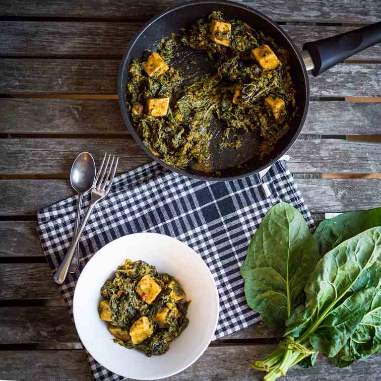 Saag Tofu