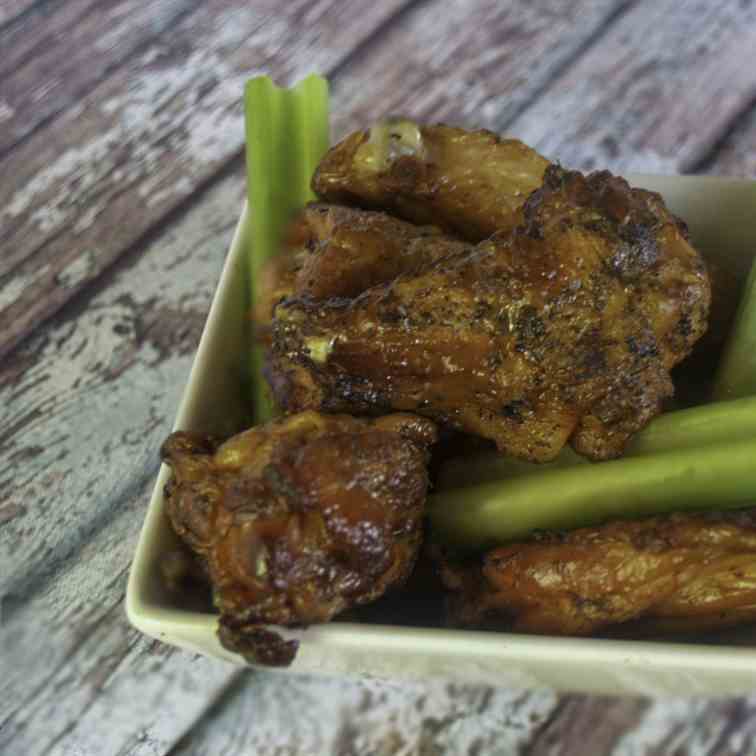 Smoked BBQ Chicken Wings