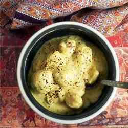 Colocasia in Yogurt Sauce