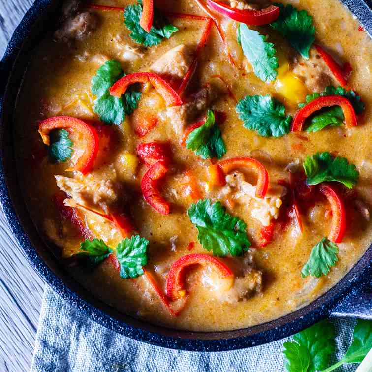 Slow Cooker Thai Red Curry