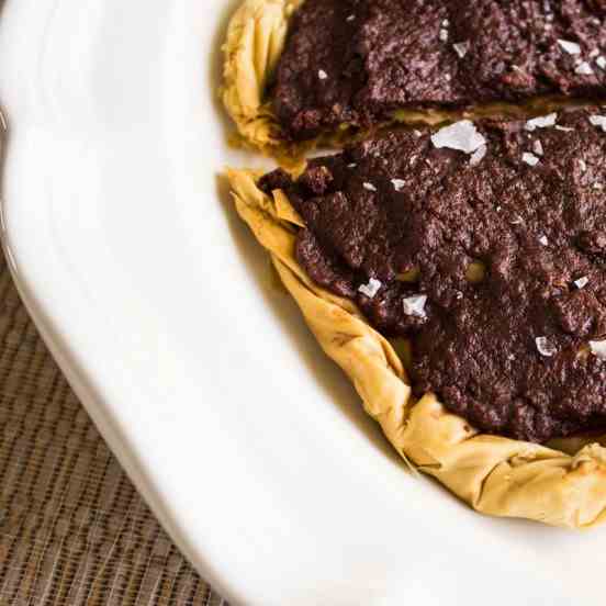 Chocolate-Salted Caramel Tart