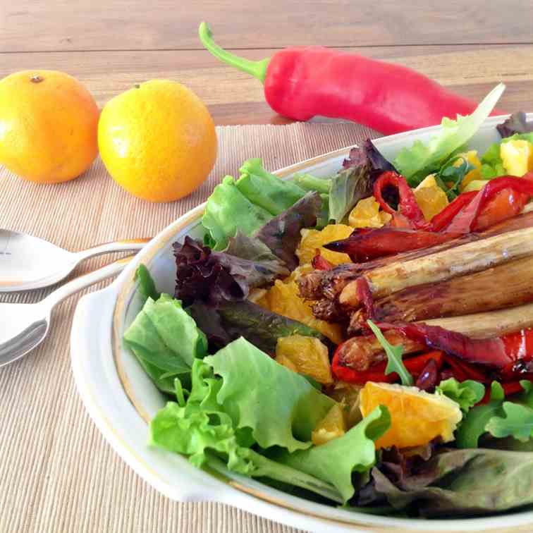 Sweet Glazed Asparagus Salad