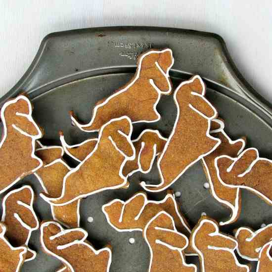 Pumpkin Peanut Butter Dog Biscuits