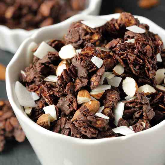 Gluten Free Almond Joy Granola