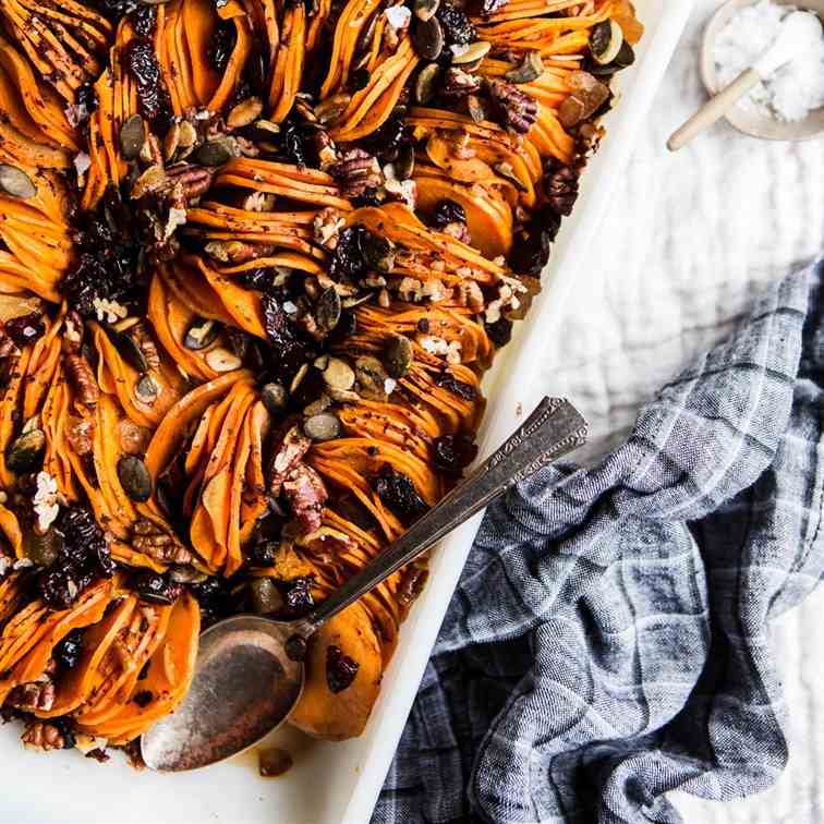 Healthy Sweet Potato Casserole