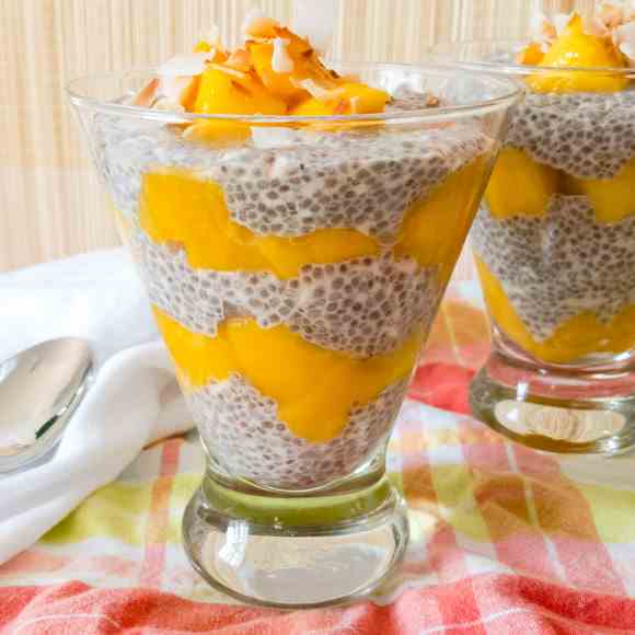 Spice Island Mango Chia Pudding