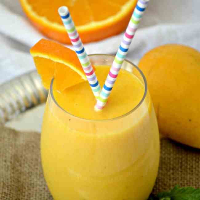 Orange Mango Smoothie