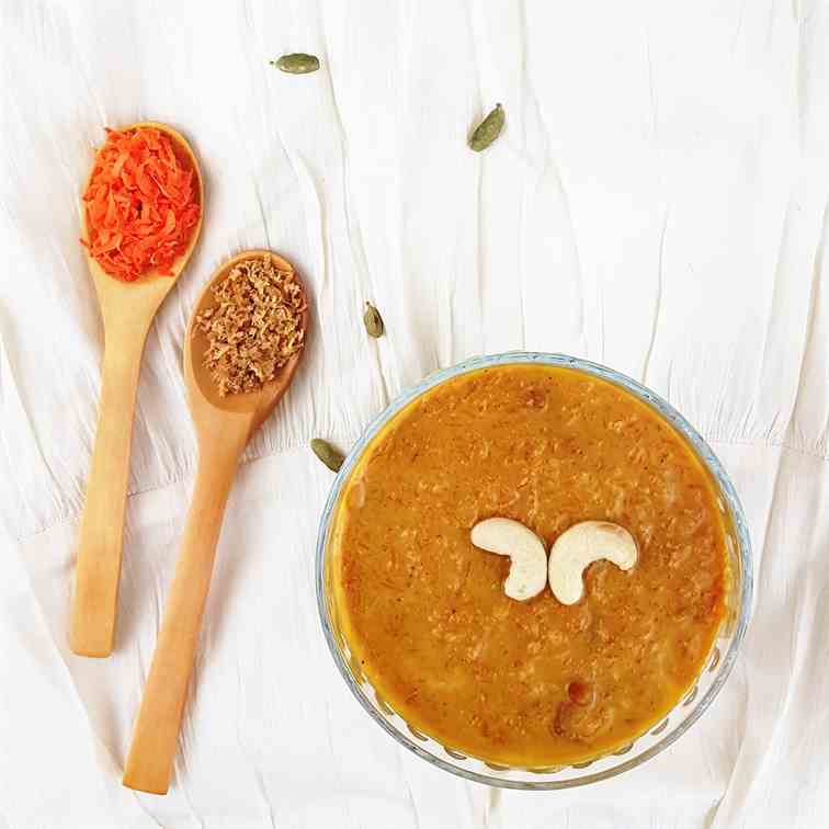 Carrot Coconut Kheer - Pudding