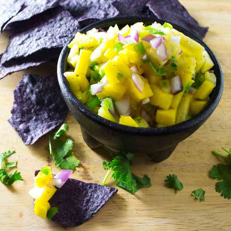 Pineapple Mango Salsa