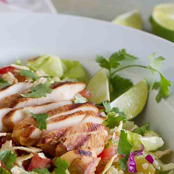 Grilled Caribbean Chicken Salad