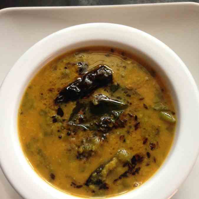 Palak Dal or Spinach Dal