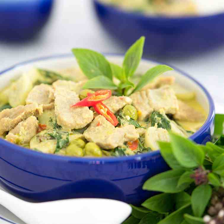 Thai Green Curry with Beef