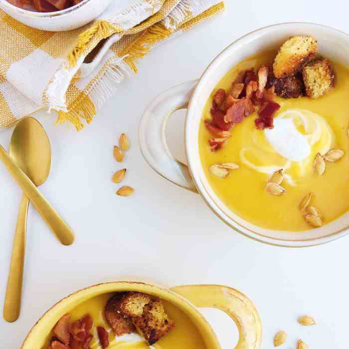 Butternut Squash Apple Soup