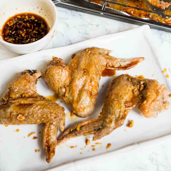 Easy Baked Teriyaki Wings