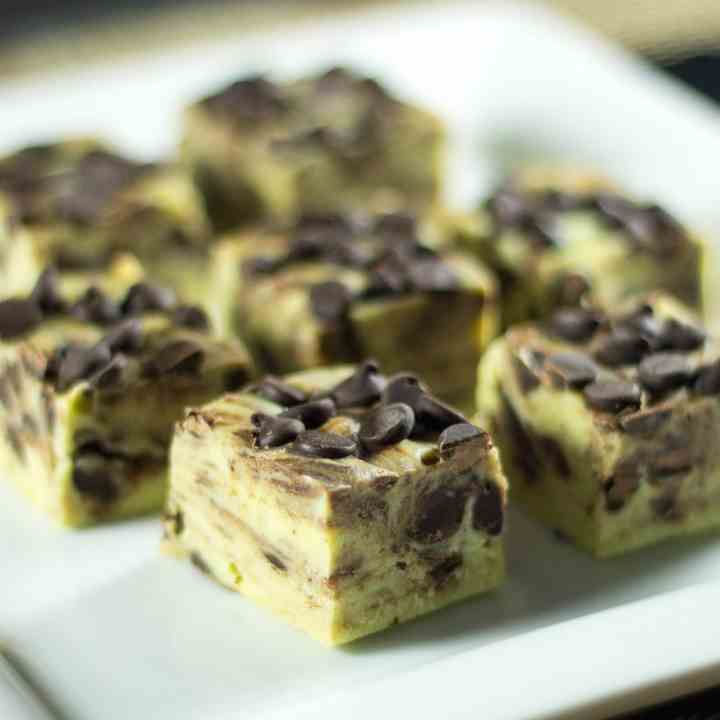 Mint Chocolate Chip Fudge