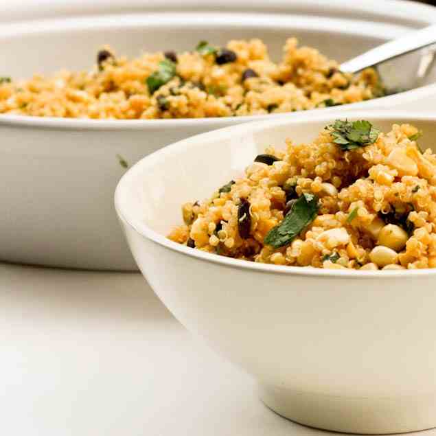 Quinoa with Corn and Black Beans