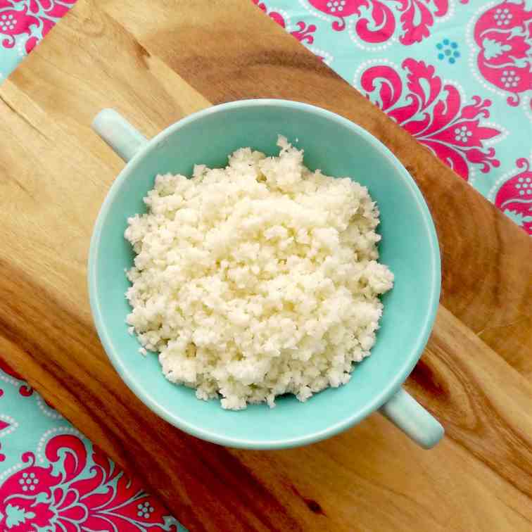 How to make Cauliflower Rice