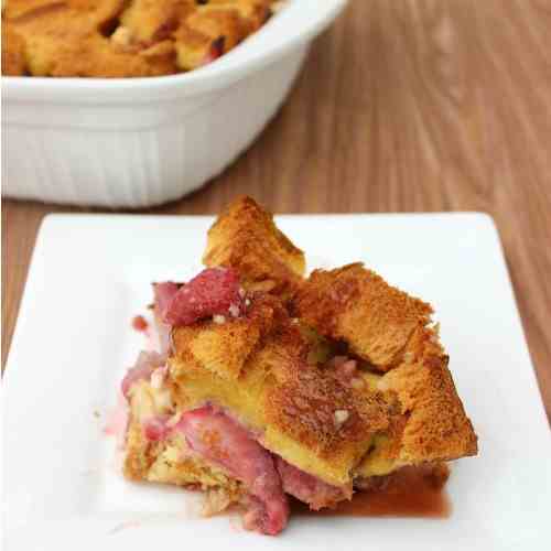 Overnight Strawberry French Toast