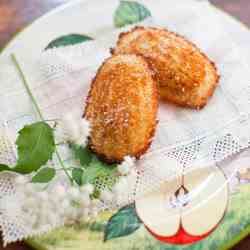 Apple and Honey Madeleines