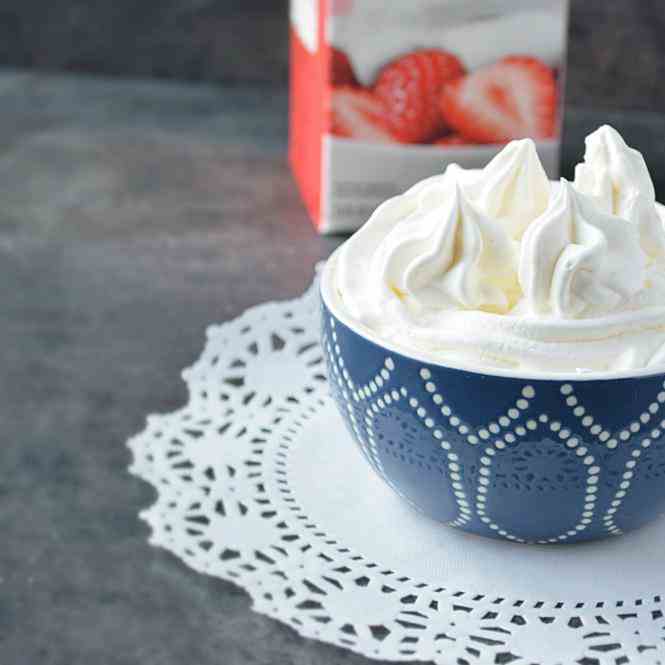 Homemade Whipped Cream