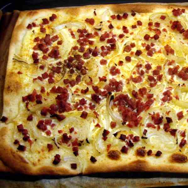 Flammkuchen from Alsace