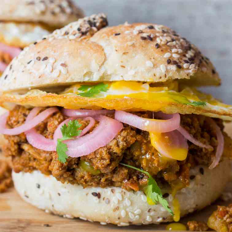 Keema Pav Burgers