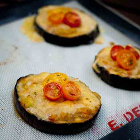 Eggplant grilled cheese