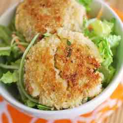 Green Chile Crab Cakes
