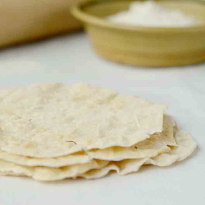 Brown Rice Flour Tortillas