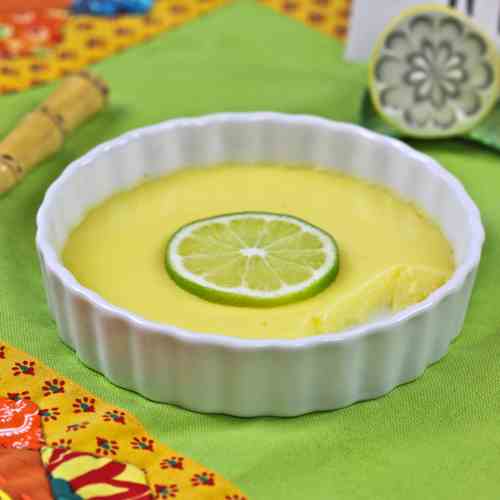 Key lime custard