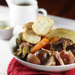 Beef and Winter Vegetables Bouilli