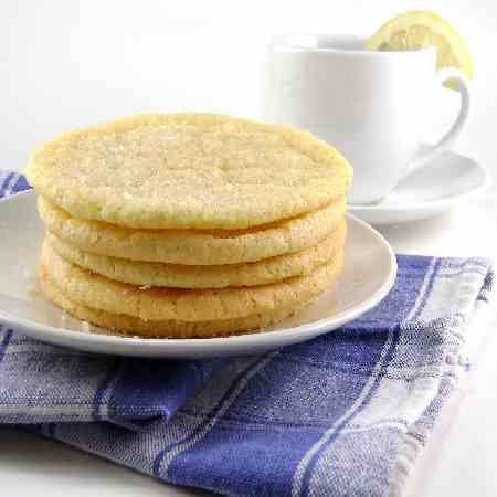 Giant Lemon Sugar Cookies