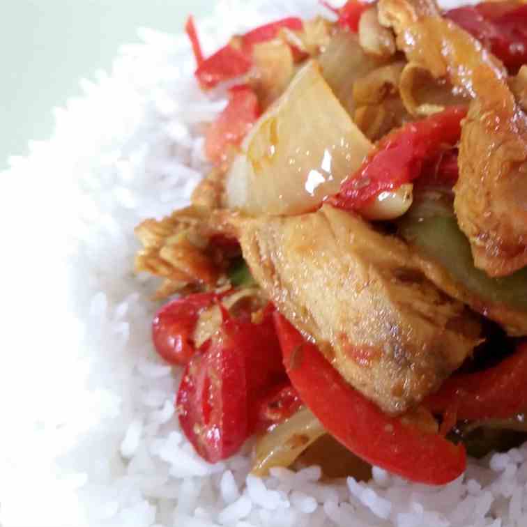 chicken jalfrezi