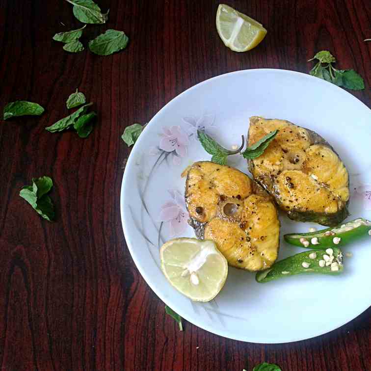 Pepper in Lemon Fried Fish