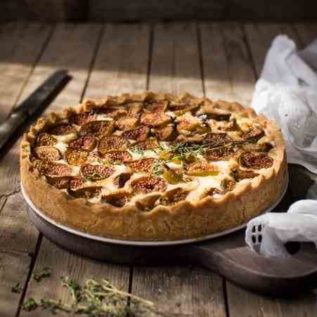 Gluten free fig tart