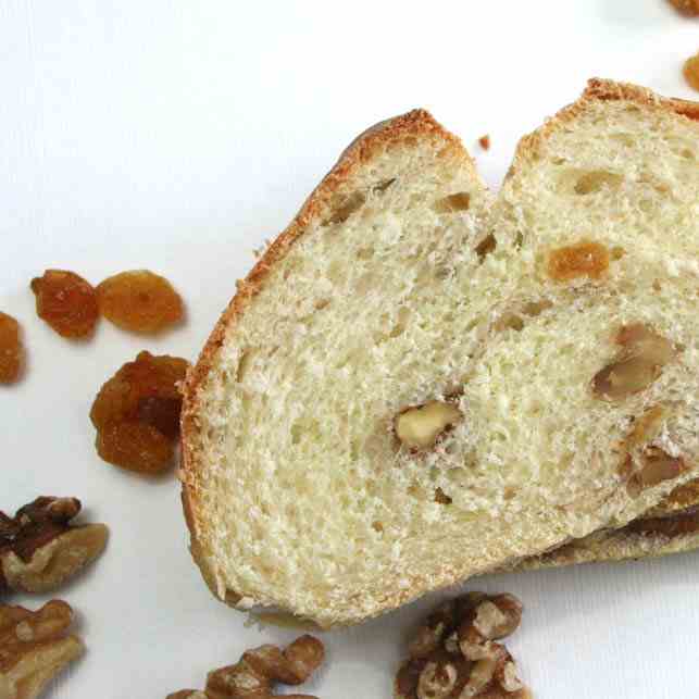 Raisin Walnut Bread