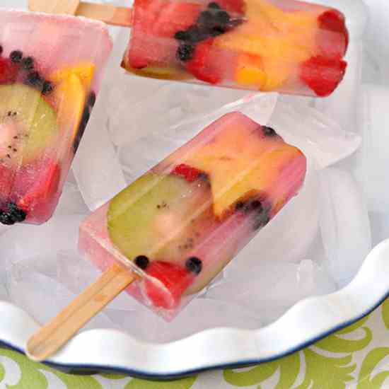 Fruity Popsicles 