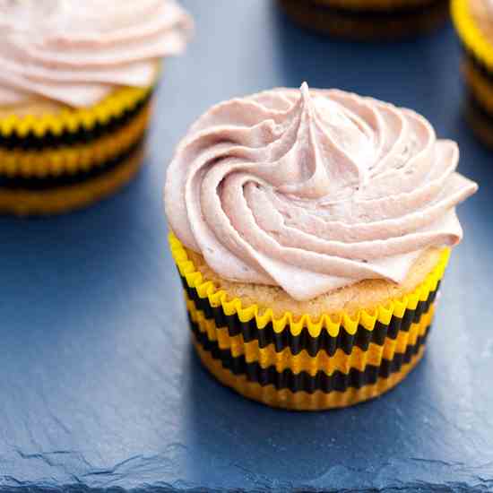 Banana Nutella Cupcakes