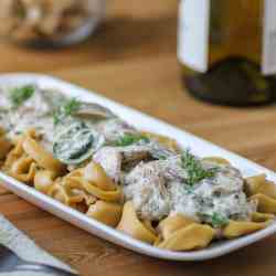 Greek Yogurt and Mushroom Sauce