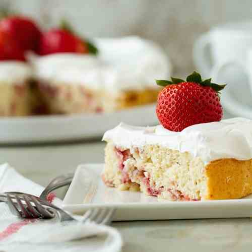 Lemon Strawberry Shortcake