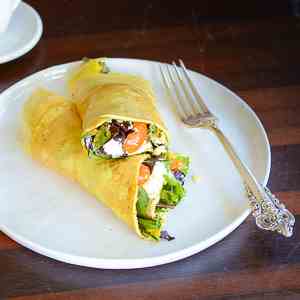 Healthy Omelet Crepe Style