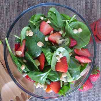 Strawberry Spinach Salad