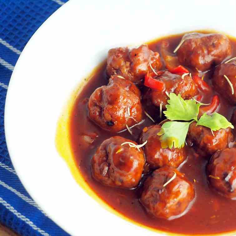 Sweet and Sour Meatballs