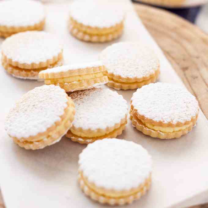 Homemade Custard Creams